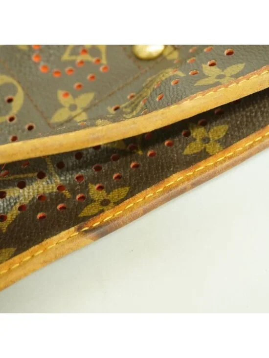 Louis Vuitton Shoulder Bag Monogram Perfo Musette Orange - Picture 7 of 10